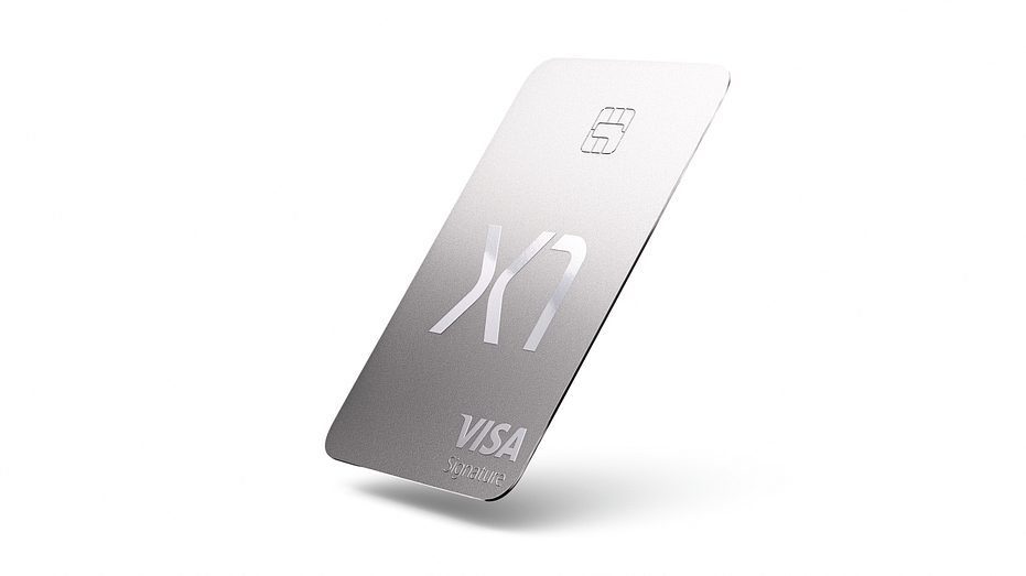 The X1 Card The first Credit Card that’s based on your